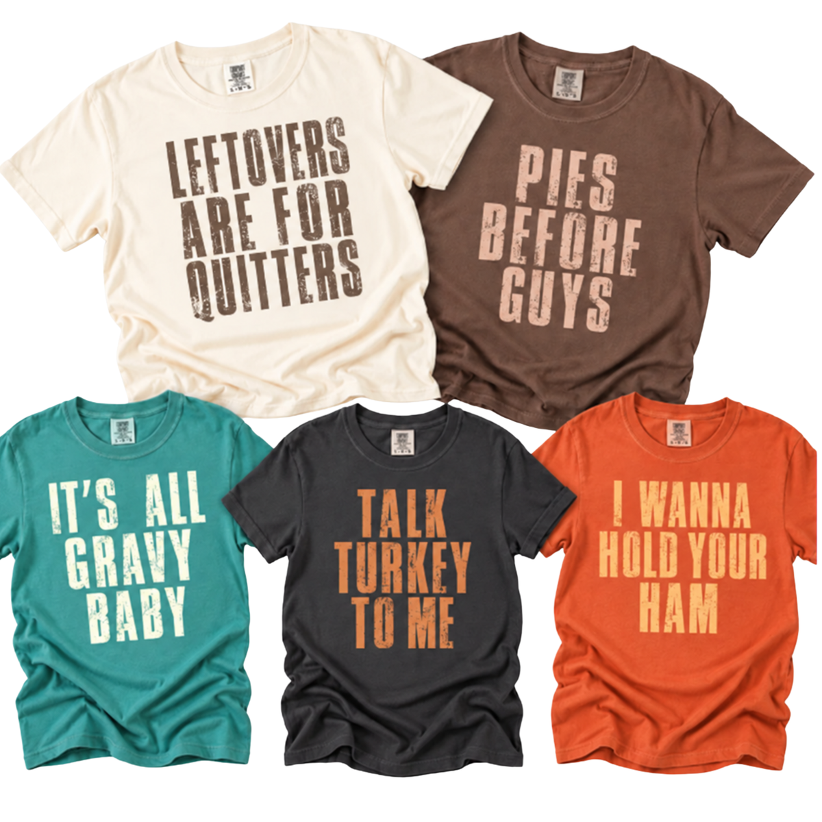 Thanksgiving Funny Bundle Graphic Tee