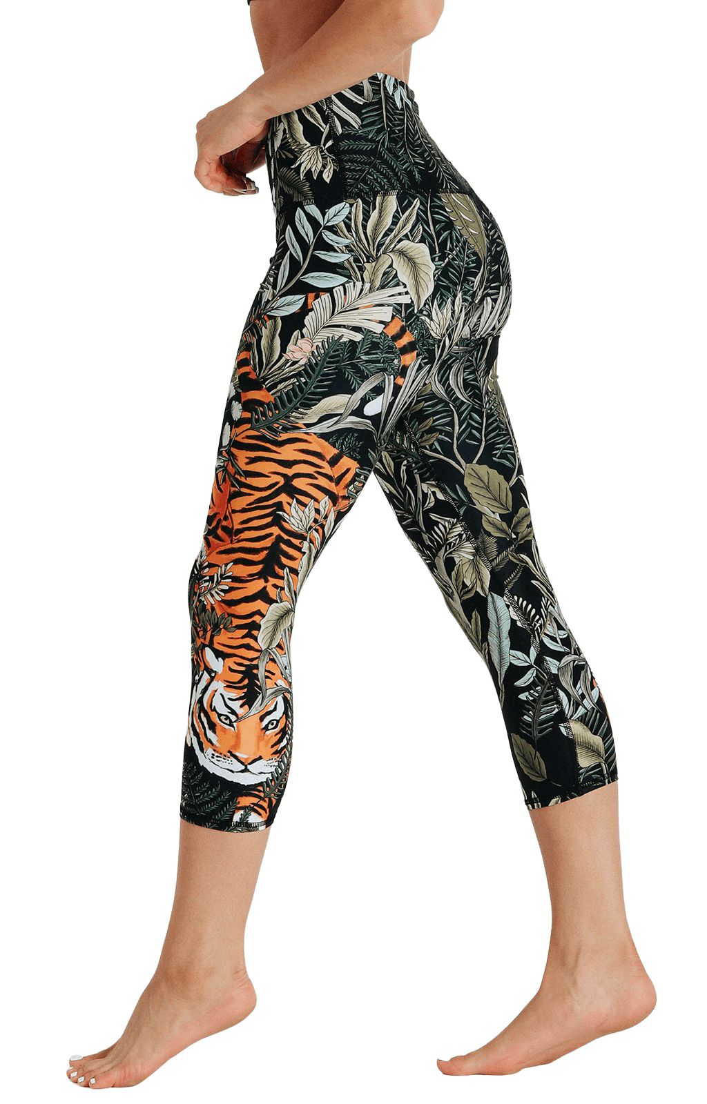 Rawr Talent Printed Yoga Crops
