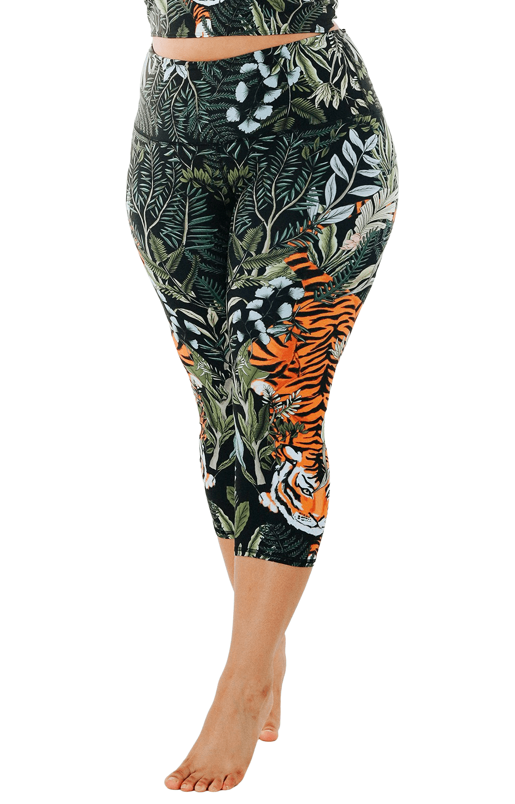Rawr Talent Printed Yoga Crops