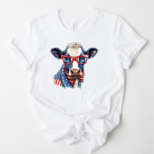 American Moo Graphic Tee