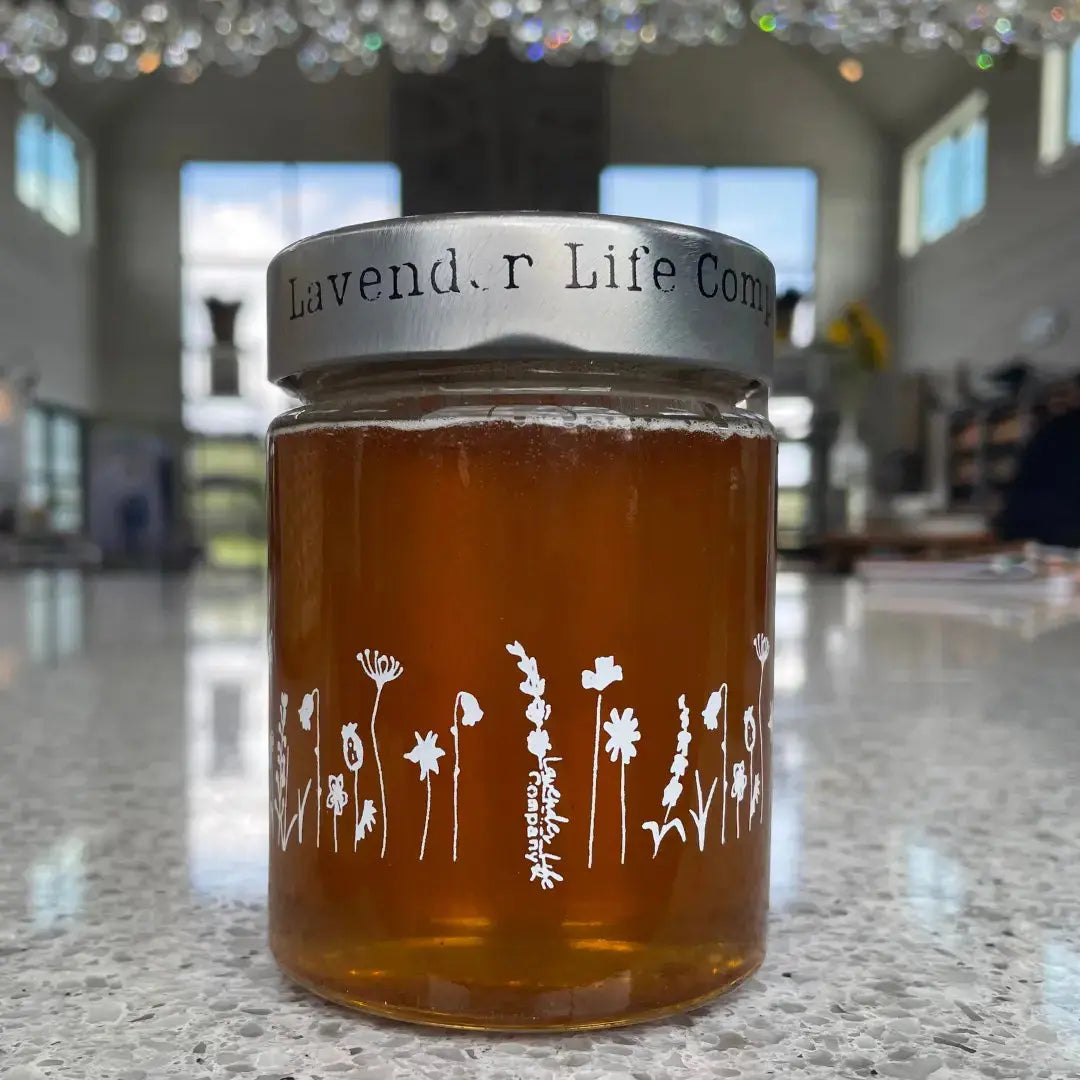 Lavender/LEMON Infused SPUN Honey - Spreadable