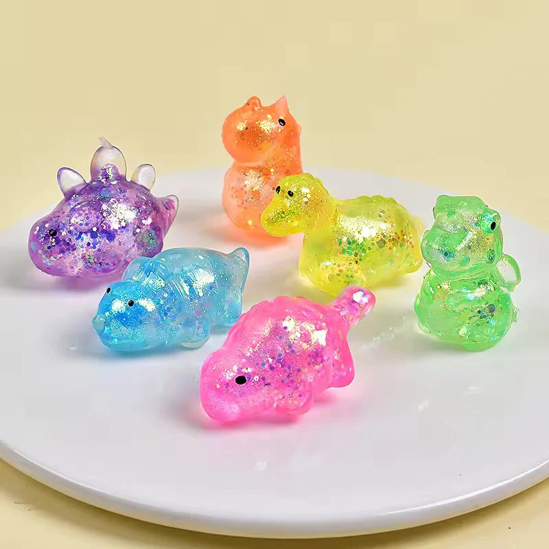 Viral Dinosaur Glitter Squishy (PREORDER CLOSES 6/14, ETA END JUNE)