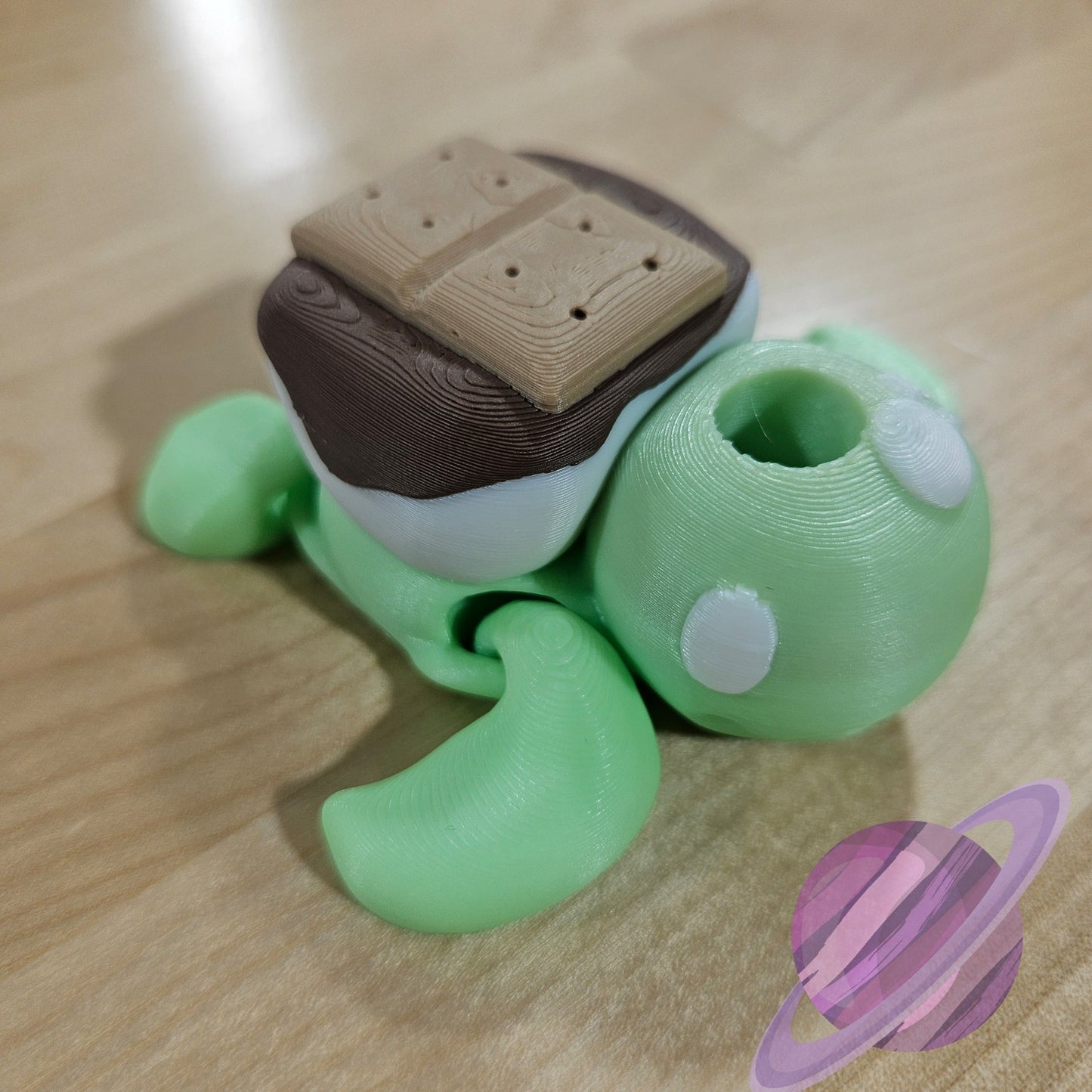 SMORE TURTLE STRAW BUDDY