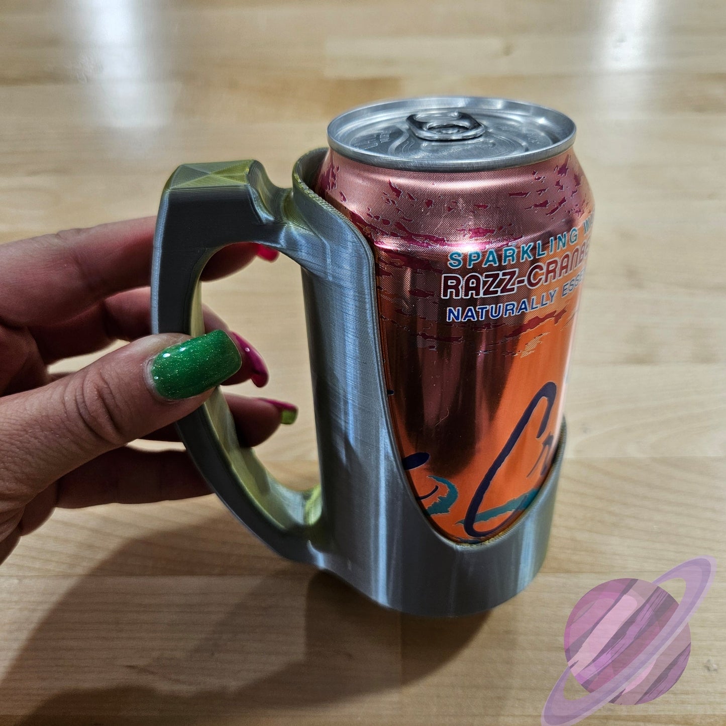 12 OZ SODA CAN CUP HOLDER WITH HANDLE