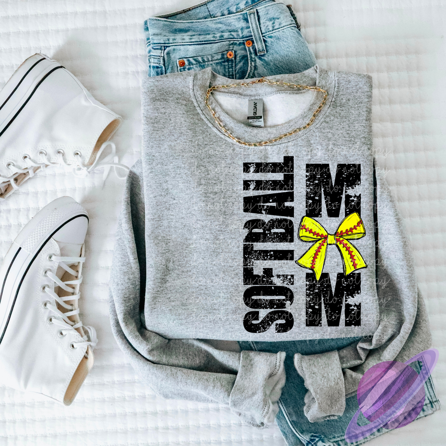 SPORTS MOM COLLECTION WITH BOW SWEATSHIRT (MULTIPLE OPTIONS - PUT THE OPTION IN THE ORDER NOTES)
