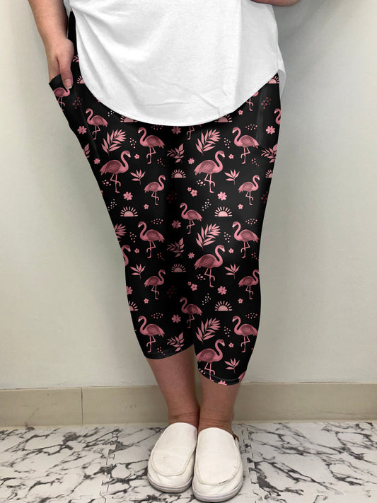 Flamingo Capri w/ Pockets | PREORDER CLOSES 3/8, ETA LATE APRIL