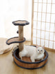 Brown Rattan Mat Climbing Frame