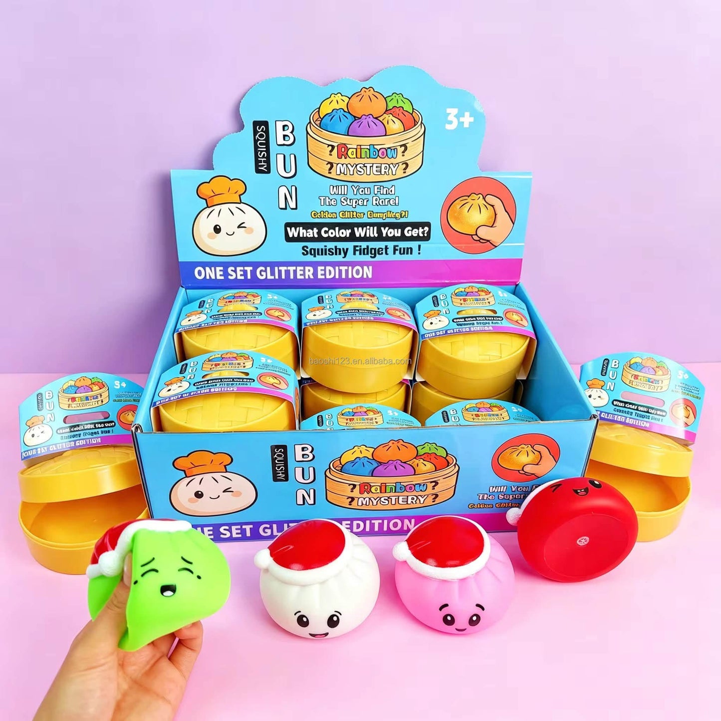Viral Mystery Christmas Dumpling Squishy (PREORDER CLOSES 7/22, ETA MID AUGUST)