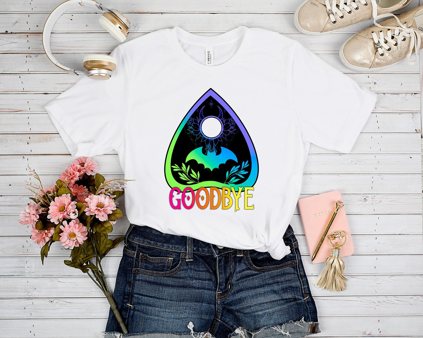 SPOOKY RUN-OUIJI TEE