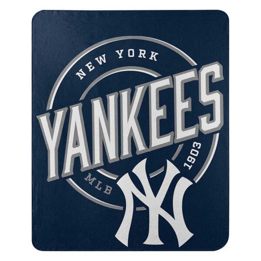New York Yankees Campaign Fleece Blanket 50x60
