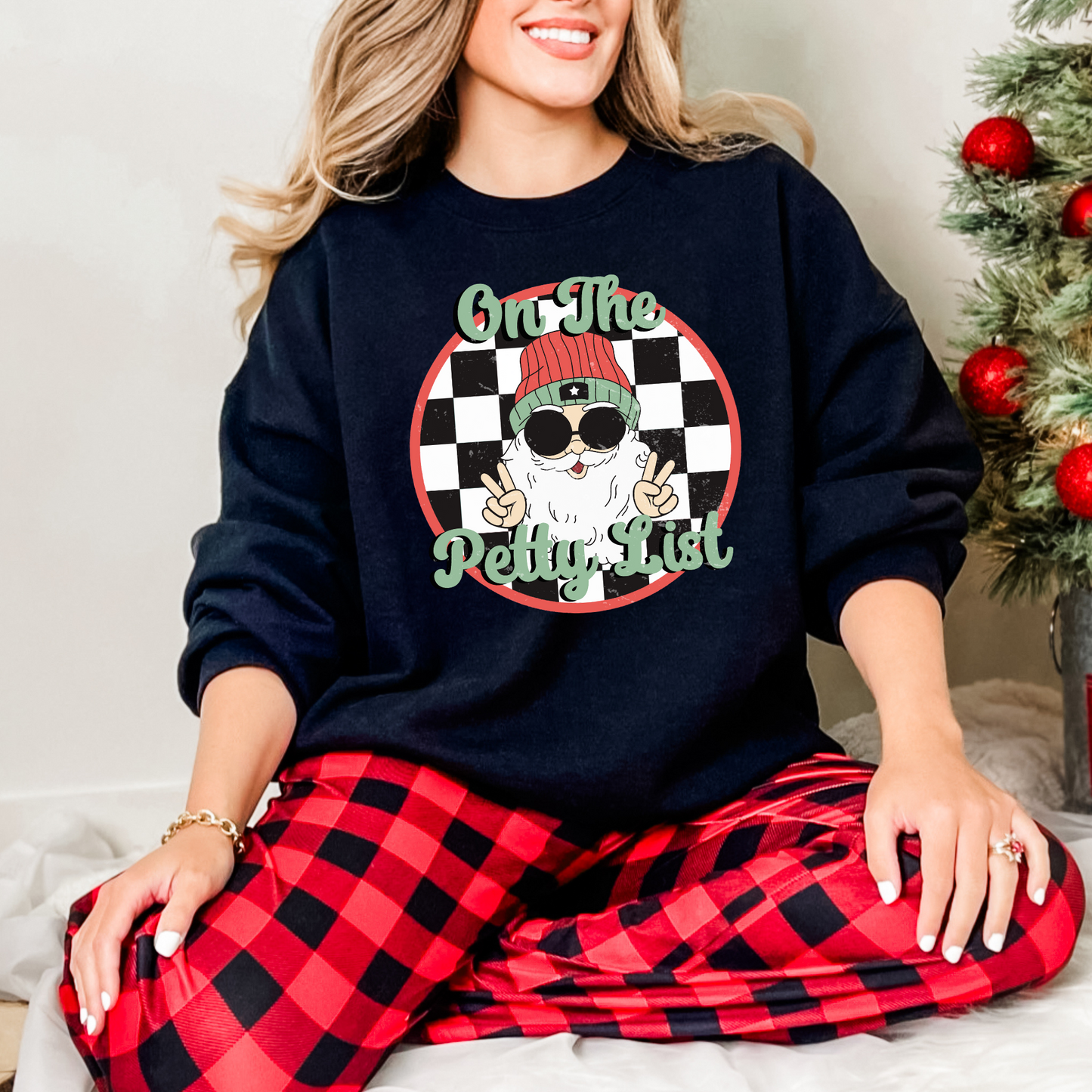 Santa's Petty List Graphic Tee