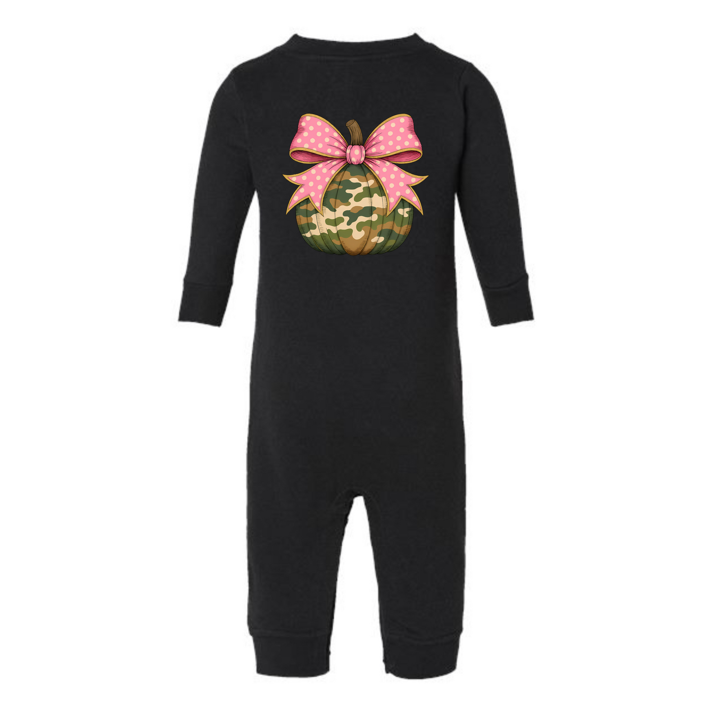 Pumpkin Patrol Infant Graphic Fleecce One-Piece