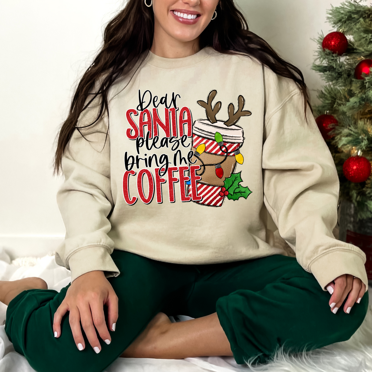 Santa please bring coffee Graphic Tee