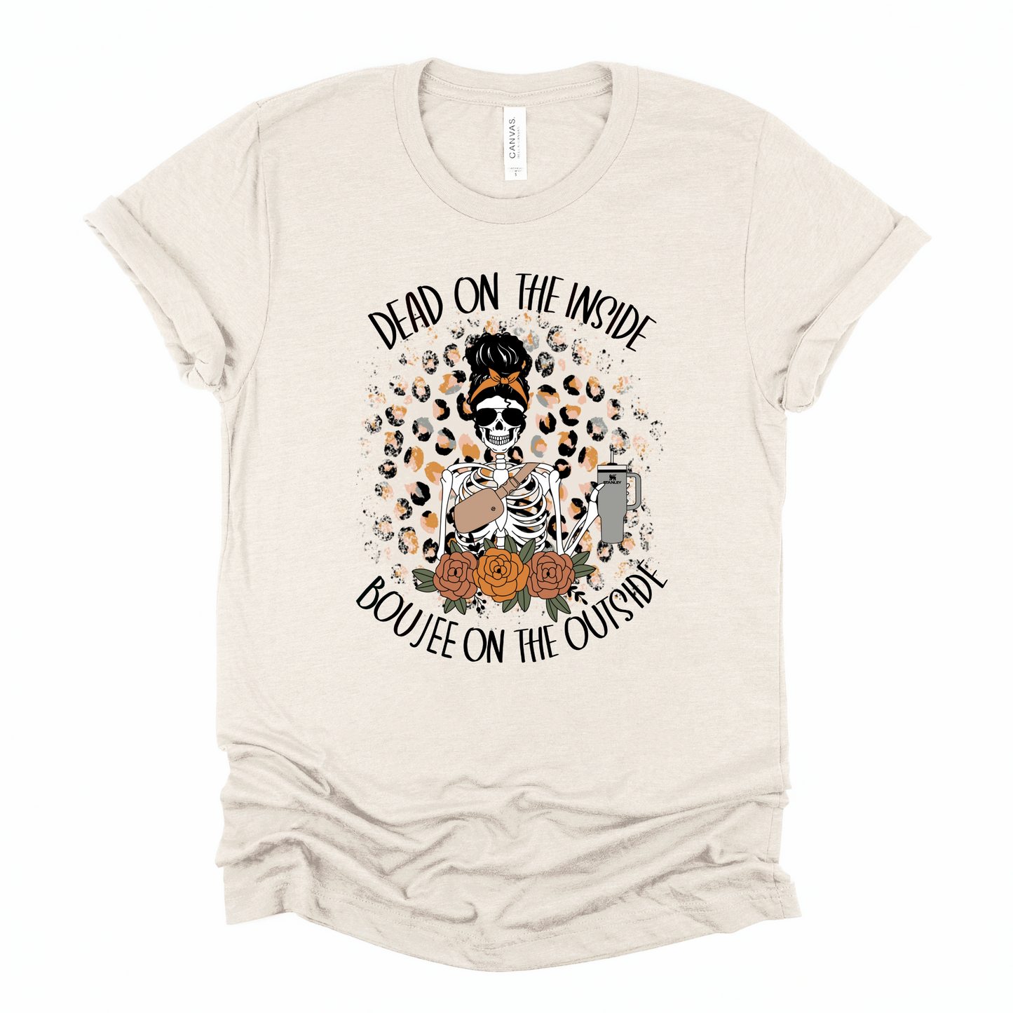 Dead inside Boujee outside Graphic Tee