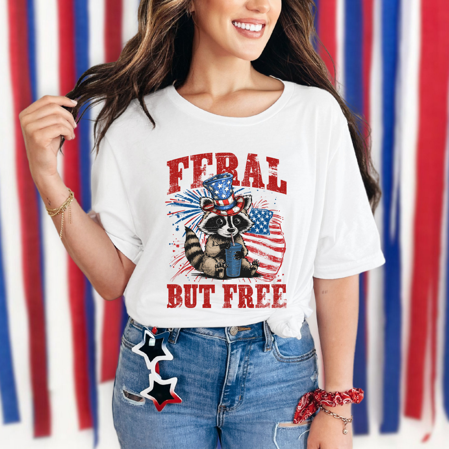 Feral but free Graphic Tee