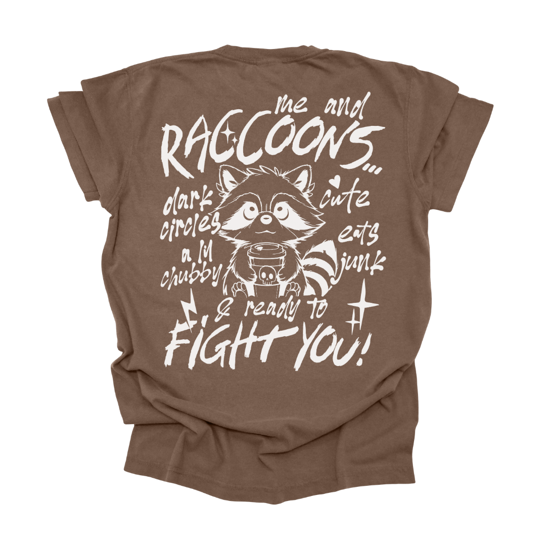 Me & Raccoons Graphic Tee