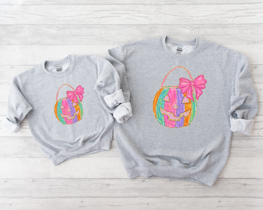 Bling Pumpkin Basket Graphic Tee