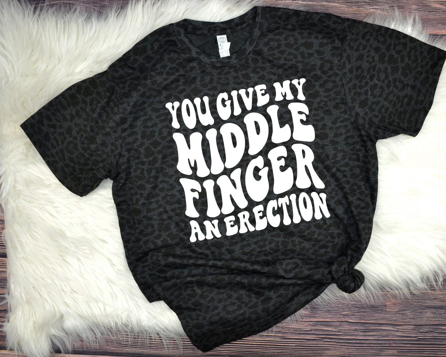 My Middle Finger Graphic Tee