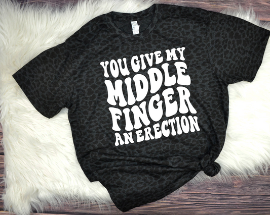 My Middle Finger Graphic Tee