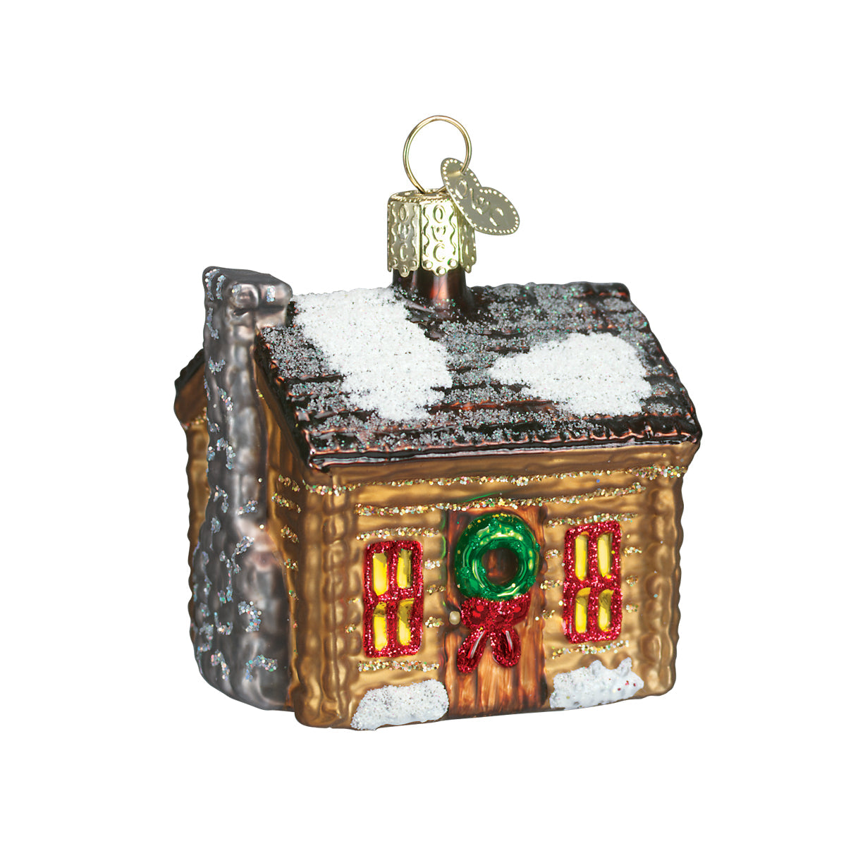 Log Cabin Ornament
