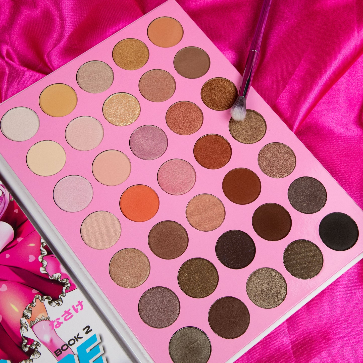 Chibi Manga Anime Makeup 35 Eyeshadow Palette Book 2