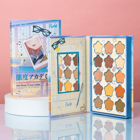 Chibi Manga Collection 15 Color Palette - A Day in Attitude Academia