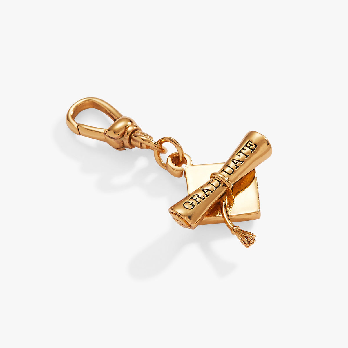 Graduation Cap Fob Clip Bag Charm