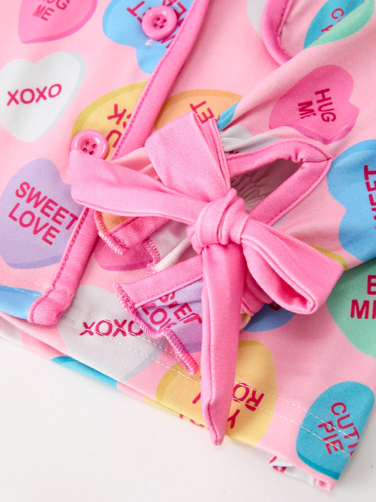 Valentine’s Day Mommy & Me Heart Print Pajama Set