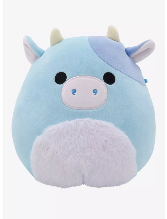 Squishmallows Clayton The Blue Cow 8" Stuffed Plush