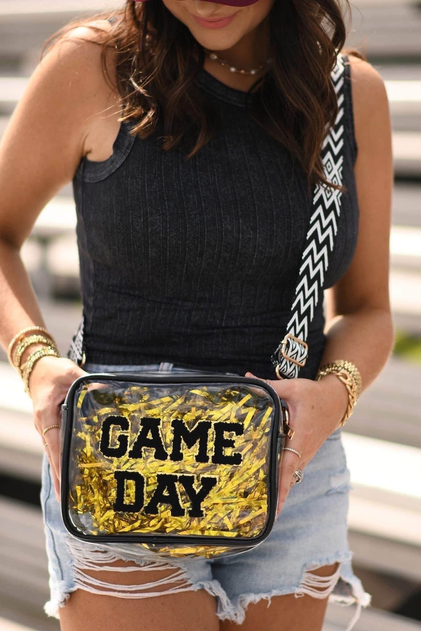 Clear Game Day Purse - PREORDER CLOSES 7/12, ETA MID AUG.
