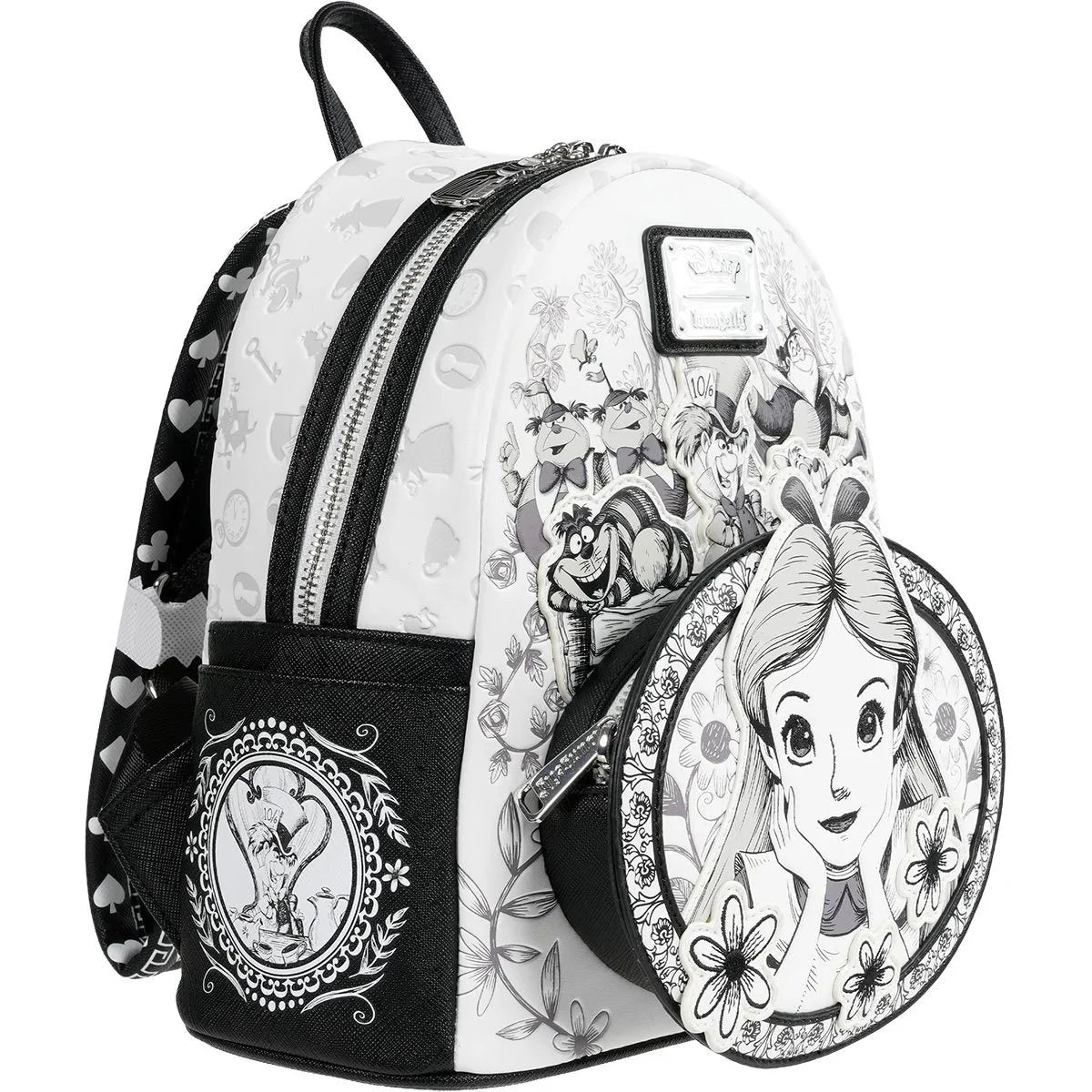 Loungefly Alice in Wonderland Sketch Mini Backpack Limited Edition
