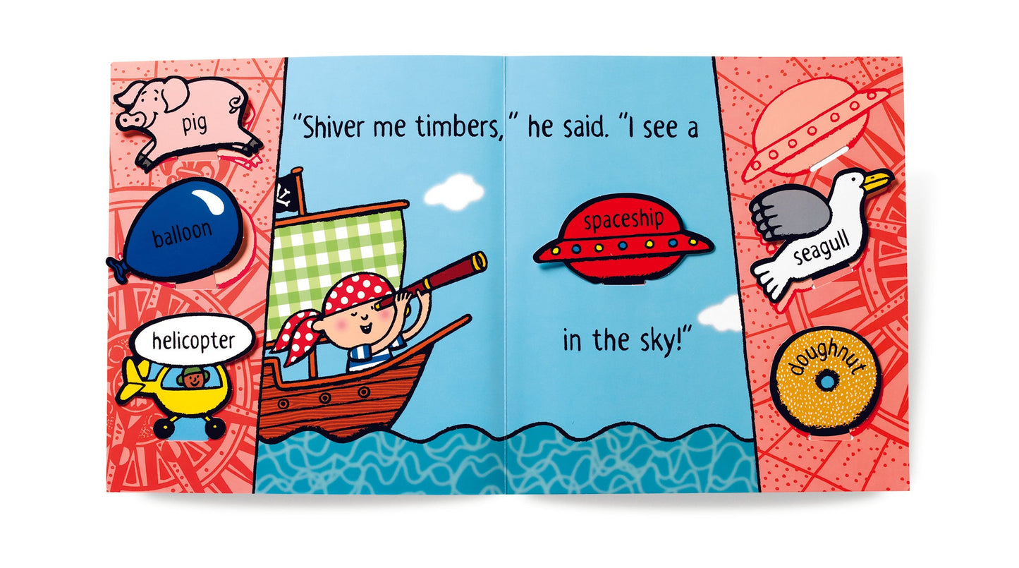 AHOY, PIRATE PETE Change-a-Story Book