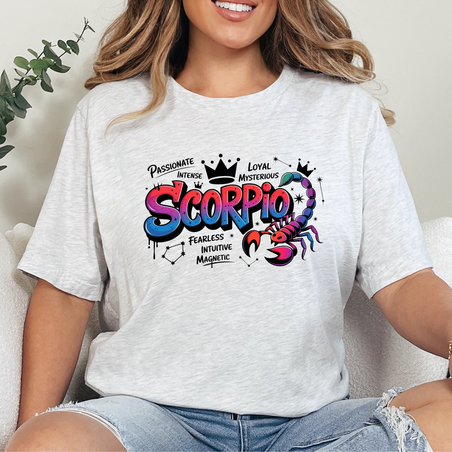 Zodiac Signs Graffiti Graphic Tee