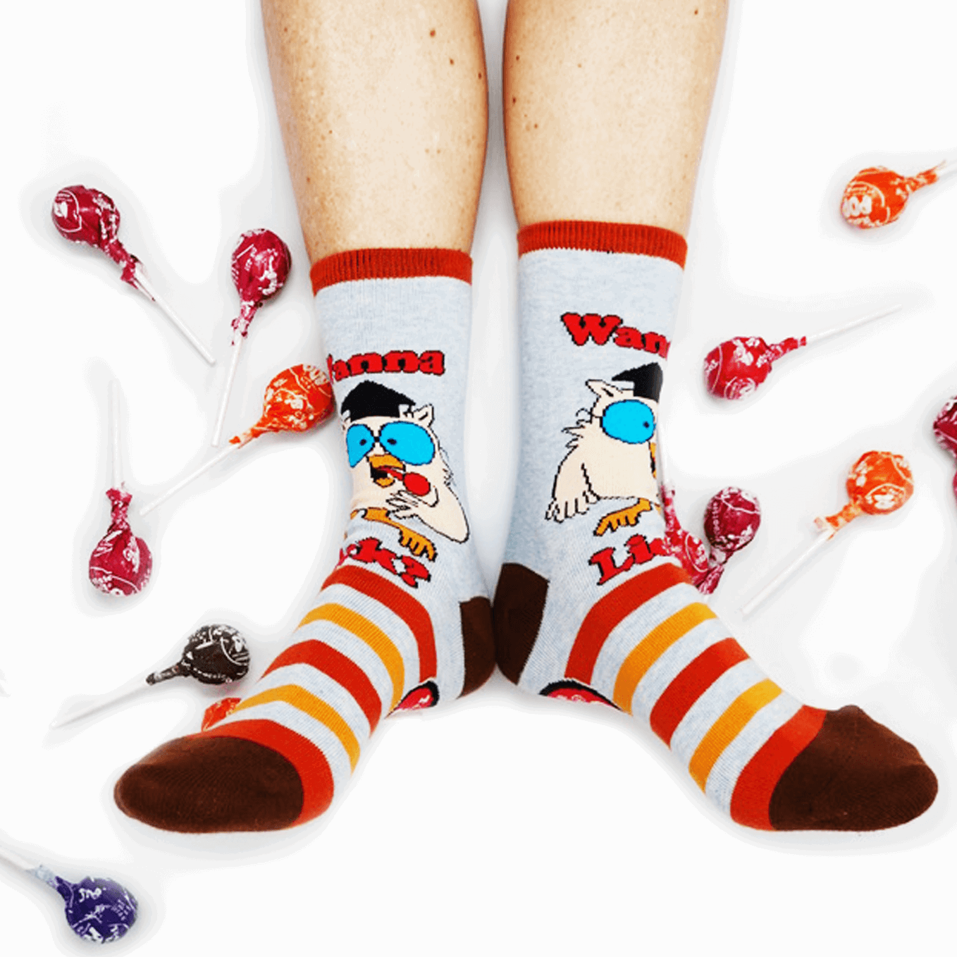 Men's  Wanna Lick Socks