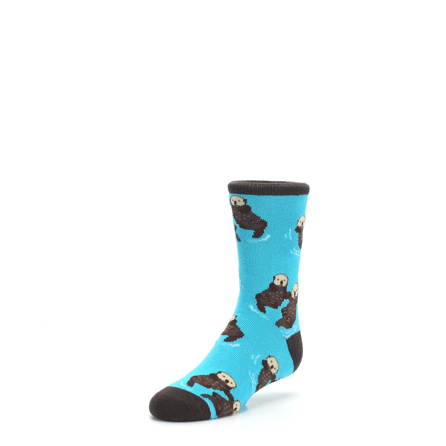 Blue Significant Otter Socks - Kid's Dress Socks