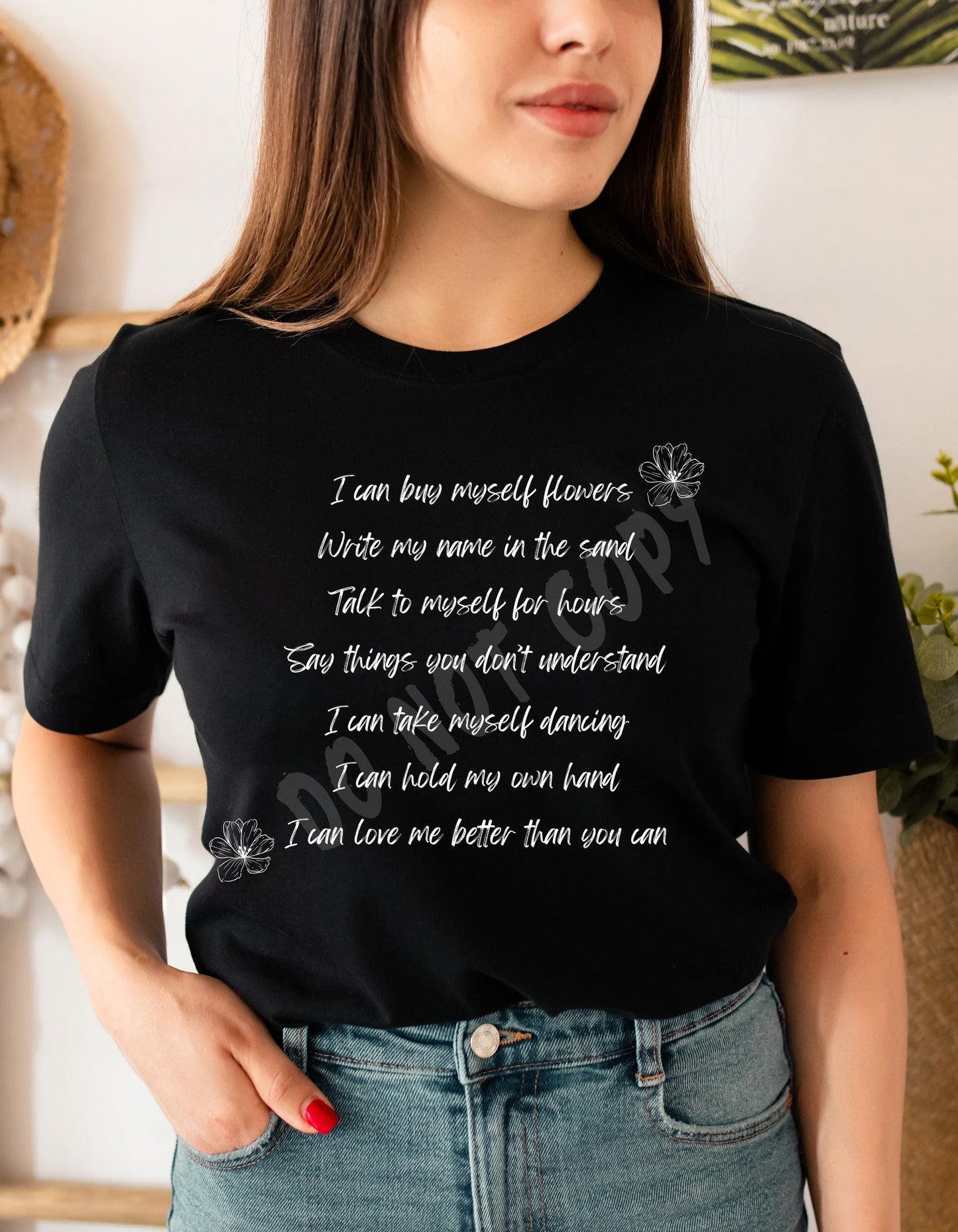 FLOWERS TEE