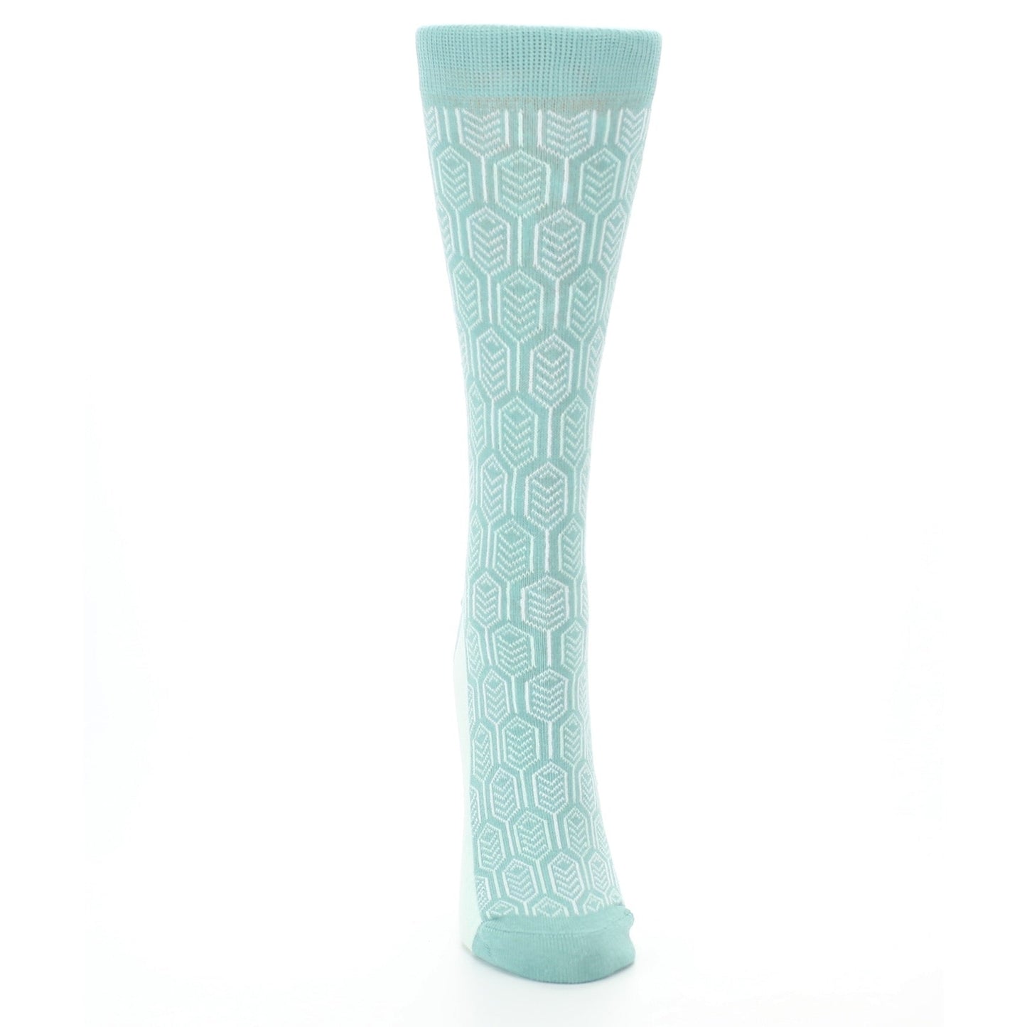 Teal Feather Optics Women's Dress Socks - Statement Sockwear