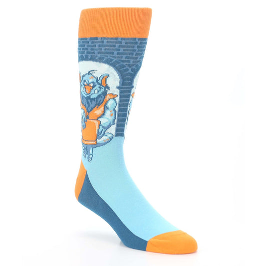 Trolling Troll Socks - Men's Novelty Dress Socks