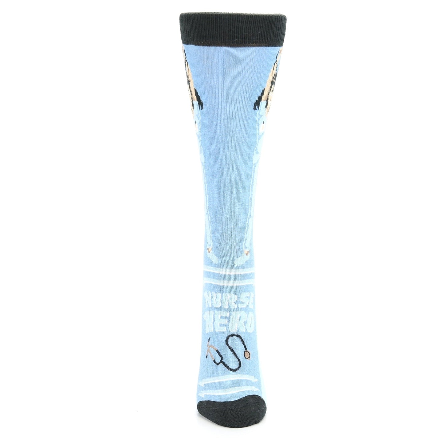 Blue Nurse Socks - Women's Novelty Socks