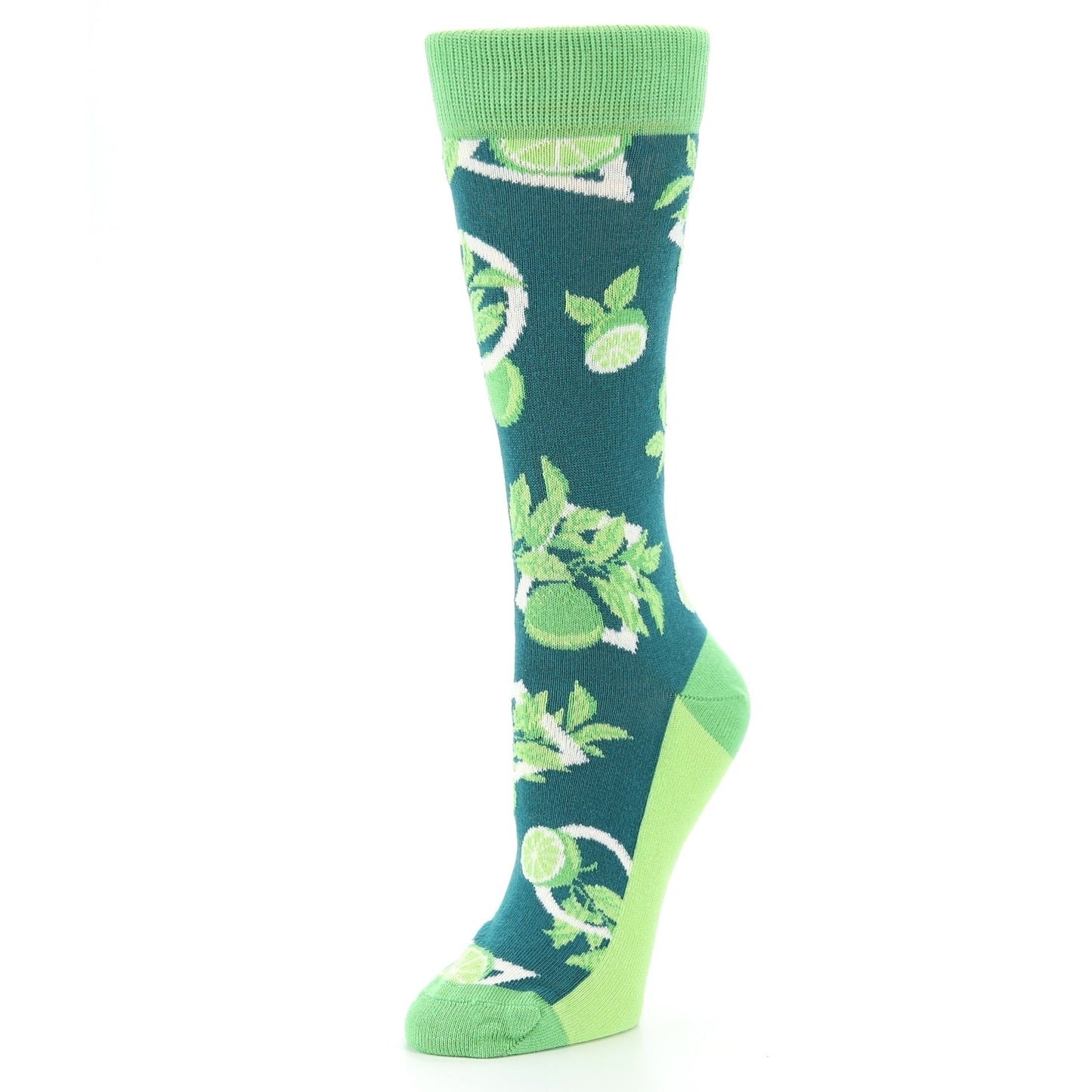 Lime Socks -  Women's Novelty Socks