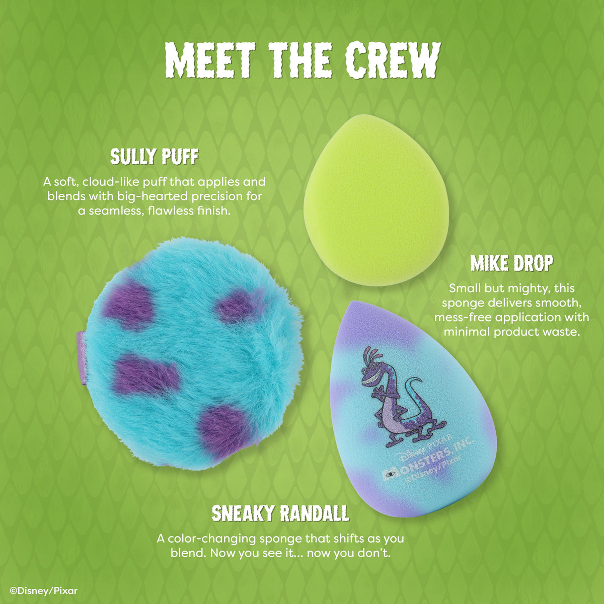 Scare Floor | 3PC Makeup Sponge Set