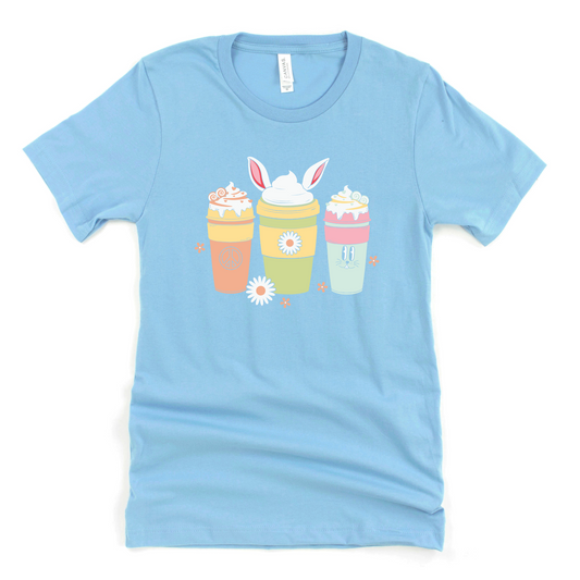 Bunny Coffee Graphic Tee