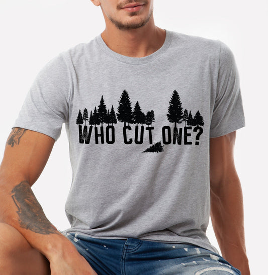 WHO CUT ONE Tee