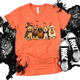 Heather Orange Tee