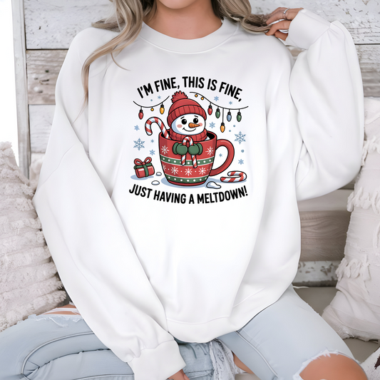 Having a Meltdown Sweatshirt