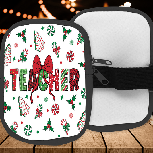 Teacher’s Holiday Pouch/Bag For 40oz Tumbler