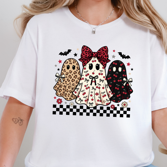Halloween Berry Ghost Graphic Tee