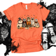 Heather Orange Tee