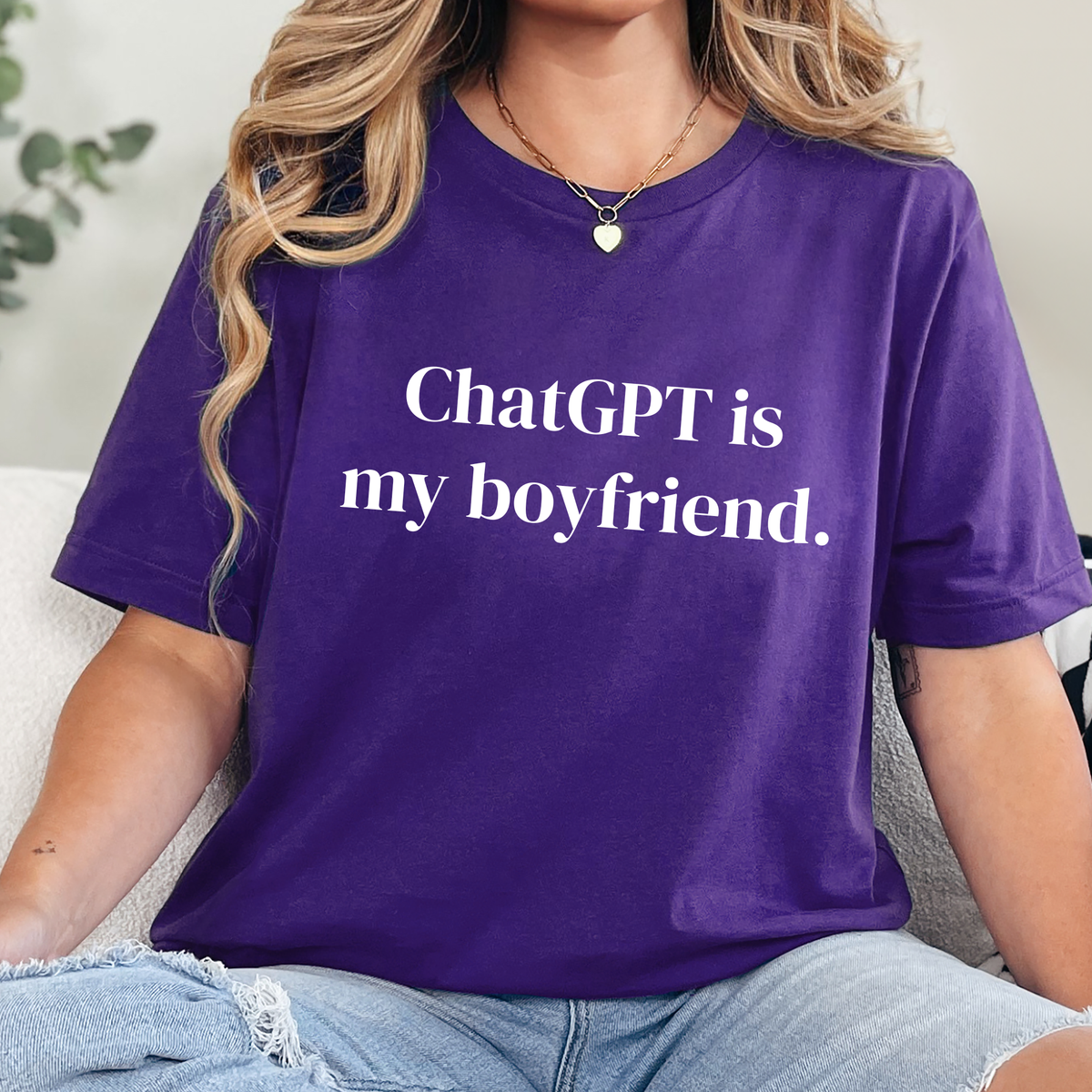 ChatGPT is my Boyfriend Graphic Tee