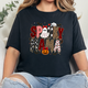 Heather Black Tee
